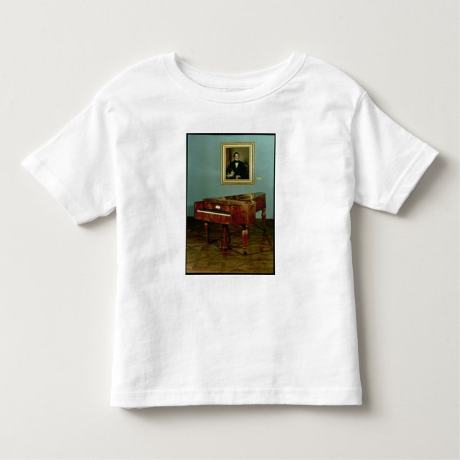 Camiseta De Bebé Piano que pertenece a Francisco Peter Schubert (Anverso)