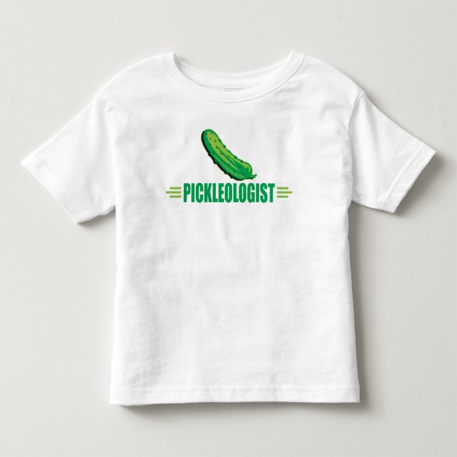 Camiseta De Bebé Pickleólogo gracioso (Anverso)