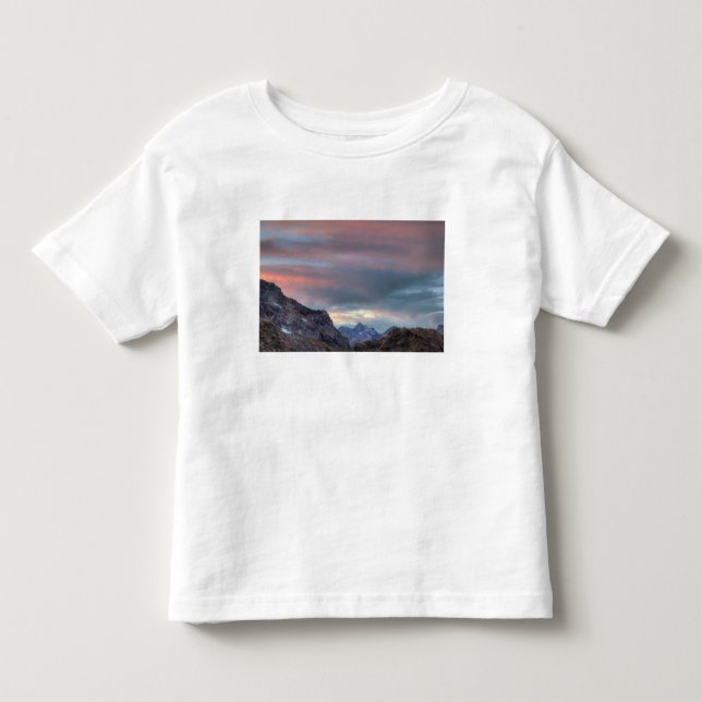 Camiseta De Bebé Pico Argonauta, puesta de sol (Anverso)