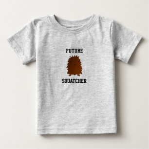 Camiseta De Bebé Pie de bebé de squatcher futuro