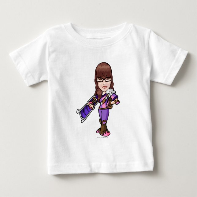 Camiseta De Bebé Pie Faerieland Staff Player (Anverso)