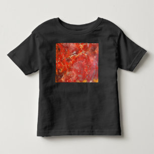 Camiseta De Bebé Piedras de la plataforma de la puesta del sol en o