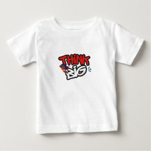 Camiseta De Bebé Piensa en Grande