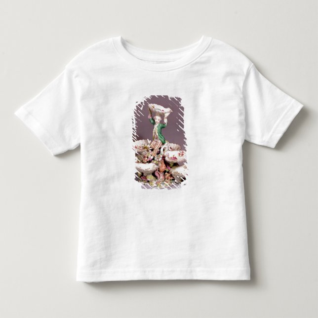 Camiseta De Bebé Pieza central de la tabla de Derby, 1760-65 (Anverso)