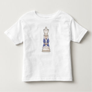 Camiseta De Bebé Pieza de ajedrez Queen Chess