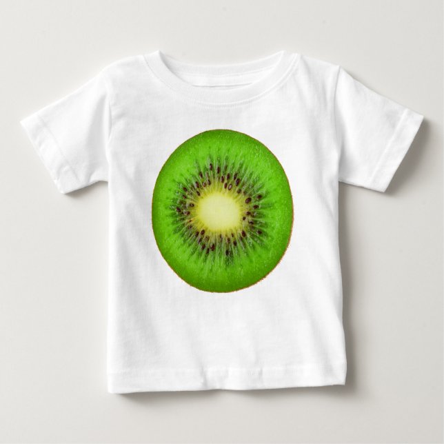 Camiseta De Bebé Pieza de kiwi (Anverso)