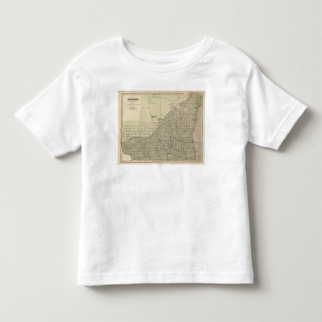 Camiseta De Bebé Pieza del sur de Wisconsin (Anverso)