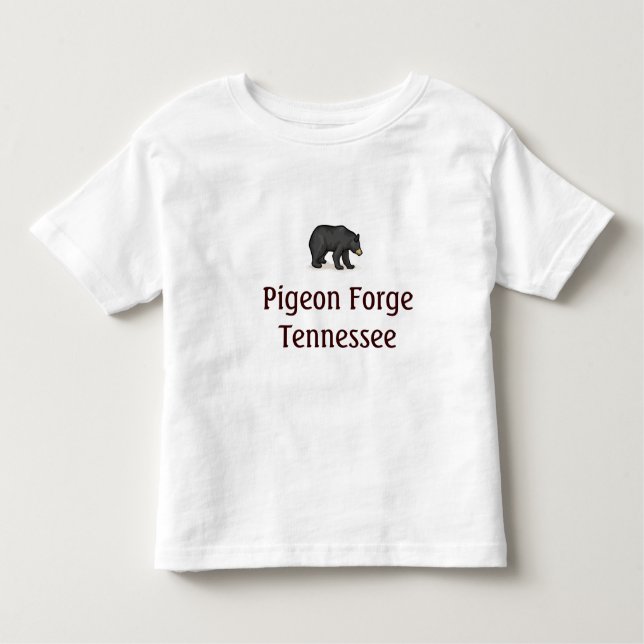 Camiseta De Bebé Pigeon Forge Tennessee (Anverso)