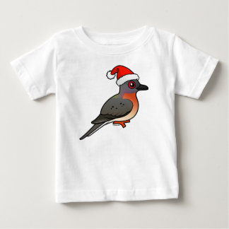 Camiseta De Bebé Pigeon Santa