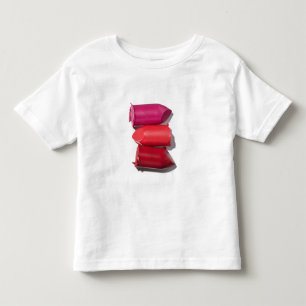 Camiseta De Bebé Pila de lápiz labial quebrado