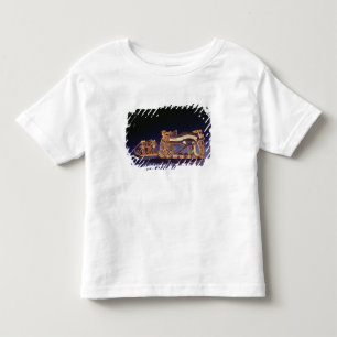 Camiseta De Bebé Pilar de Djed pectoral y ojo del wedjet pectoral