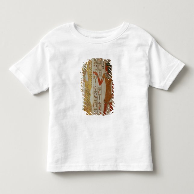 Camiseta De Bebé Pilar que representa Osiris y llevar del sacerdote (Anverso)