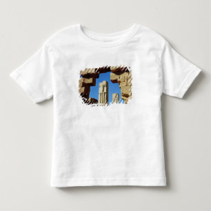Camiseta De Bebé Pilares adornados con loto estilizado