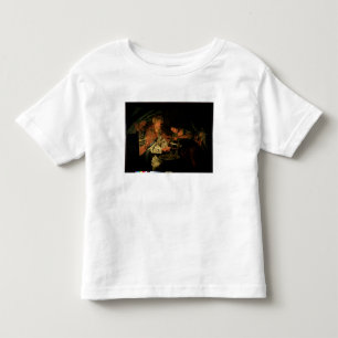 Camiseta De Bebé Pilate que se lava las manos (aceite en lona)