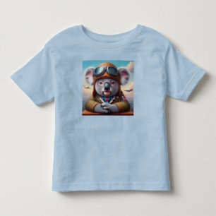Camiseta De Bebé Piloto de avión de Koala