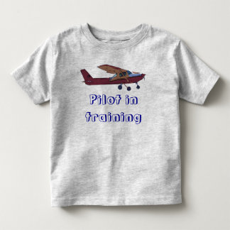Camiseta De Bebé Piloto en el entrenamiento