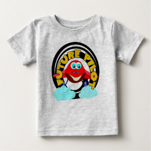 Camiseta De Bebé Piloto futuro