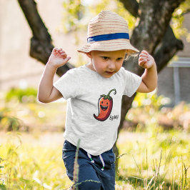 Camiseta De Bebé Pimienta picante