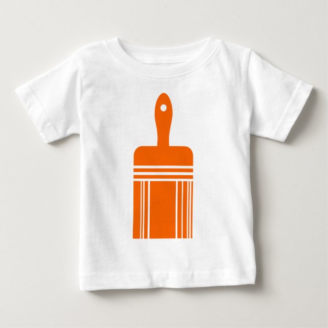 Camiseta De Bebé Pincel 02 (Anverso)