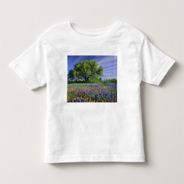 Camiseta De Bebé Pincel de Texas y Oak en vivo (Anverso)