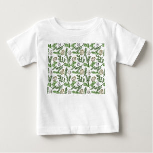 Camiseta De Bebé Pine Branches