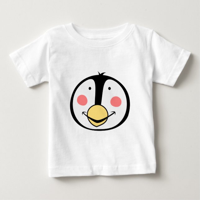 Camiseta De Bebé Pingüino (Anverso)
