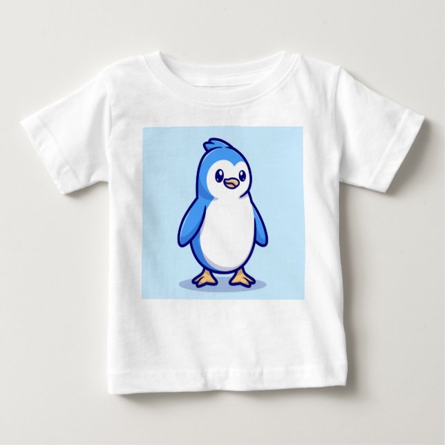 Camiseta De Bebé Pingüino (Anverso)