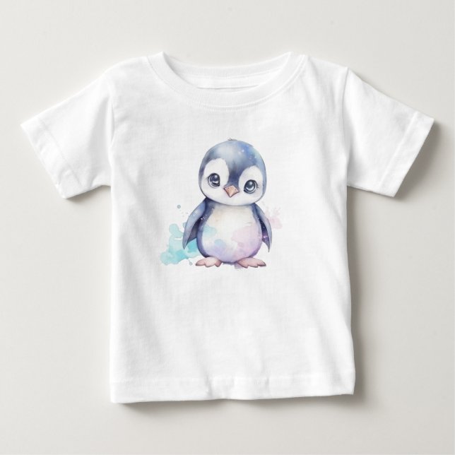 Camiseta De Bebé Pingüino (Anverso)