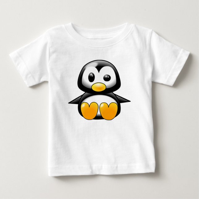 Camiseta De Bebé Pingüino (Anverso)