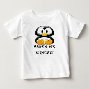 CAMISETA DE BEBÉ ¡PINGÜINO!