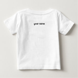 Camiseta De Bebé Pingüino Adorable con Pescado