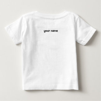 Camiseta De Bebé Pingüino Adorable con Pescado