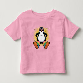 Camiseta De Bebé Pingüino Caprichoso Caroon
