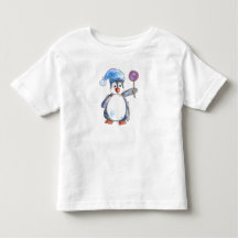 Pingüino Caprichoso y Adorable con una Piruleta