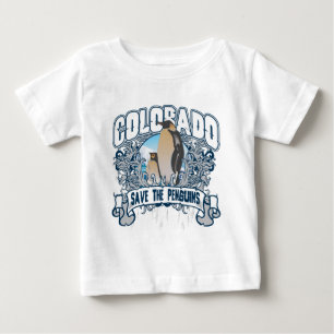 Camiseta De Bebé Pingüino Colorado