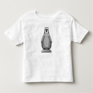Camiseta De Bebé Pingüino como pieza de ajedrez Rey