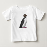 Pingüino como pirata con Gorra
