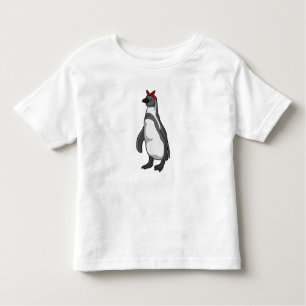 Camiseta De Bebé Pingüino con Bandana
