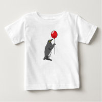 Pingüino con globo