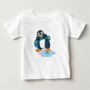 Camiseta De Bebé Pingüino con Lifebuoy