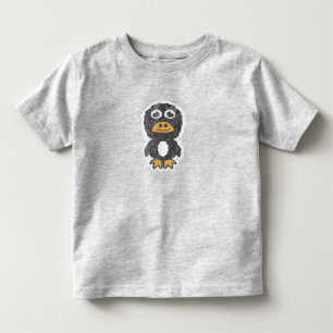 Camiseta De Bebé Pingüino de dibujos animados angustiado 4