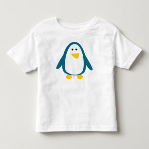 Camiseta De Bebé Pingüino de dibujos animados lindo