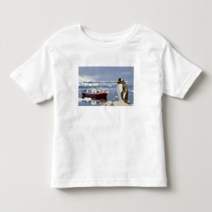 Camiseta De Bebé Pingüino de Gentoo