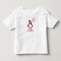 Pingüino de invierno rosa genial