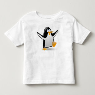 Camiseta De Bebé Pingüino divertido lindo