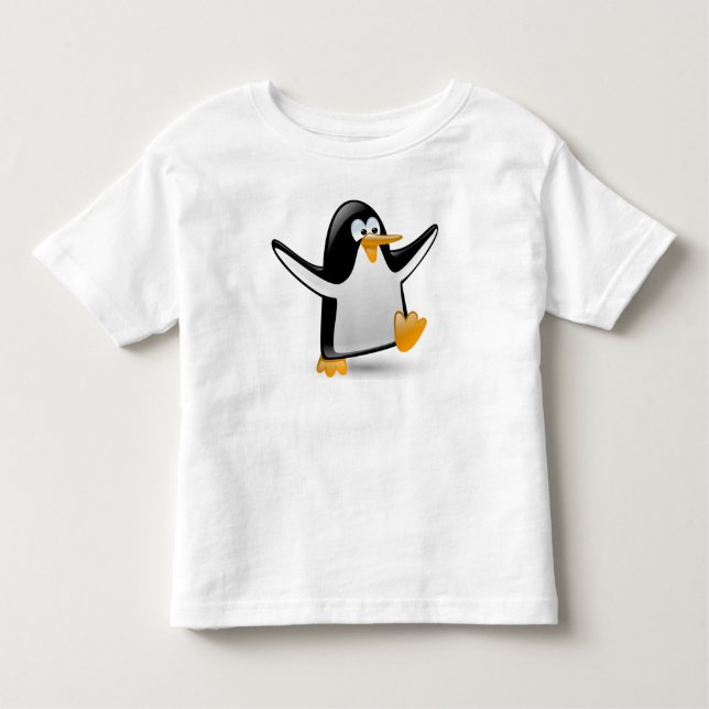 Camiseta De Bebé Pingüino divertido lindo (Anverso)