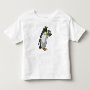 Camiseta De Bebé Pingüino en deportes de balonmano