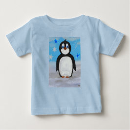 Camiseta De Bebé Pingüino, feliz