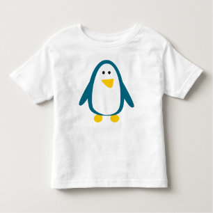 Camiseta De Bebé Pingüino lindo del dibujo animado