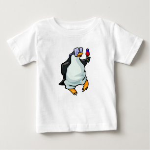 Camiseta De Bebé Pingüino rechoncho